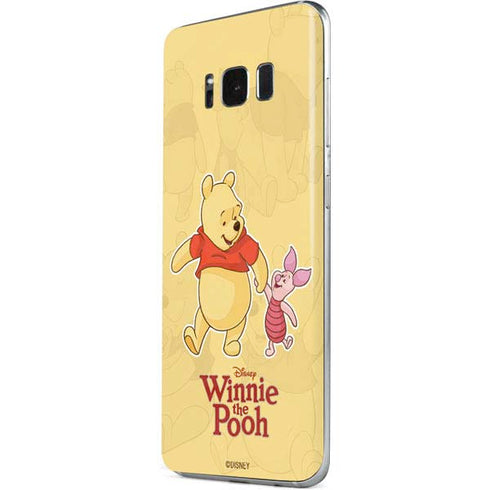 Disney Winnie the Pooh and Piglet Galaxy S8 Plus Skin
